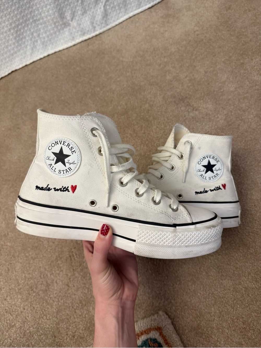 Converse Chuck Taylor Platform High Top - Made With Love